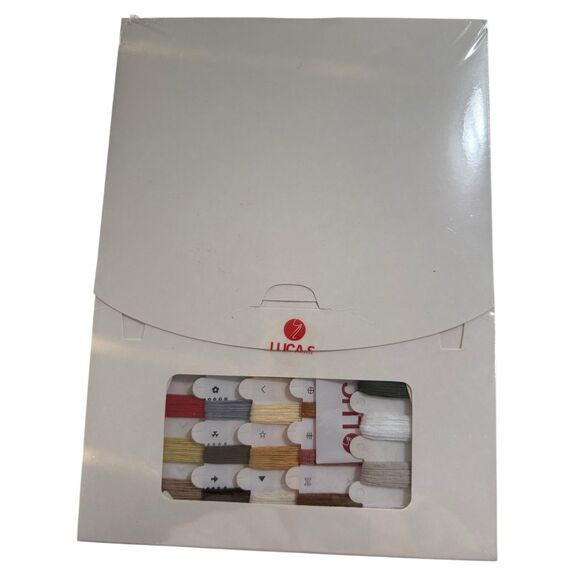 Luca-S Gold LABS TRUCK #BU5009 Christmas Counted Cross Stitch Kit NEW Dogs - Picture 4 of 5